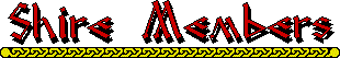 Shire Member List